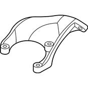 Audi VW Auto Trans Mount Bracket - Genuine Audi VW 4M0399403F