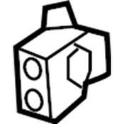 Audi VW A/C Expansion Valve - Genuine Audi VW 4M0816679