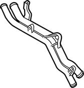 VW Engine Coolant Pipe - Genuine VW 5C0121070J