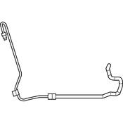 VW Power Steering Return Hose - Genuine VW 5C0422891K