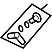 Volkswagen Sunroof Glass Hardware Kit - Genuine VW 5GM898057