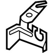 Audi VW Brake Hydraulic Line Bracket - Genuine Audi VW 5Q0611842B