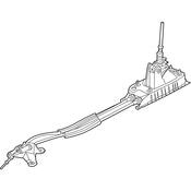 VW Manual Transmission Shift Lever - Genuine VW Audi 5QD711049B