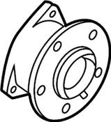 Audi VW Wheel Bearing and Hub Assembly - Genuine Audi VW 5QF501611D