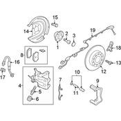 VW Wheel Bearing Assembly - Genuine VW 5WA501611D