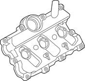 Audi Engine Valve Cover - Genuine Audi 06E103471S