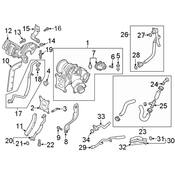 VW Turbocharger Assembly - Genuine VW 06K145061D