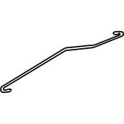Volkswagen Door Lock Operating Rod - Genuine VW 7D0862163
