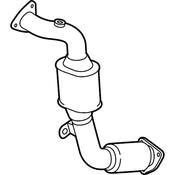 Audi VW Catalytic Converter Front (Touareg) - Genuine VW Audi 7L8254301MX