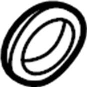 Audi VW Differential Drive Pinion Oil Deflector - Genuine VW Audi 08E525319