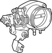 Audi VW Throttle Body - Genuine Audi VW 059129593AS