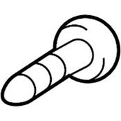 Audi VW Headlight Mounting Bolt - Genuine VW Audi N91068002