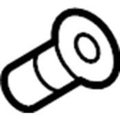 Audi VW A/C Refrigerant Line Nut - Genuine VW Audi N91101001