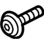 Audi VW Bumper Cover Reinforcement Bolt - Genuine Audi VW N91165502