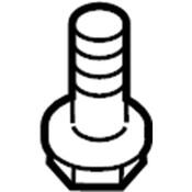 Audi VW Suspension Crossmember Bolt - Genuine VW Audi N91230801