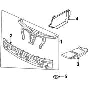 VW Air Guide - Genuine VW 1HM805826