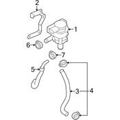VW Auxiliary Water Pump - Genuine VW 1K0965561B