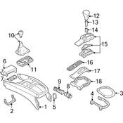 Audi VW Auto Trans Shift Indicator - Genuine Audi VW 3B0798151K2ZZ