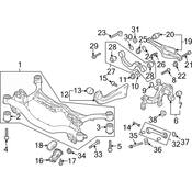 VW Trailing Arm - Genuine VW 3C0505223D