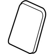 VW Deck Lid Trim - Genuine VW 3C8867657A8W4