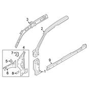 Volkswagen Rocker Panel Reinforcement - Genuine VW 3CN809378A