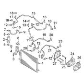Volkswagen A/C Receiver Drier - Genuine VW 3D0820192B