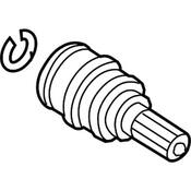 VW CV Joint Kit - Genuine VW Audi 3Q0498099E