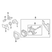 Volkswagen Cruise Control Distance Sensor - Genuine VW 3QF907561D