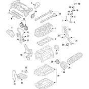Audi VW Engine Timing Camshaft Sprocket - Genuine Audi VW 04E109111M