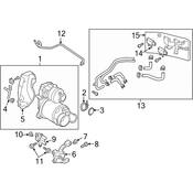 Audi VW Evaporative Emissions System Lines - Genuine Audi VW 04L131552GB
