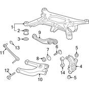 Audi VW Control Arm - Genuine VW Audi 4E0511511F