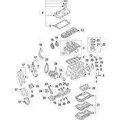 Audi VW Crankshaft Sprocket - Genuine VW Audi 05L105263