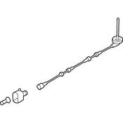VW ABS Wheel Speed Sensor Wire Harness - Genuine VW 5C0927904M