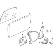 VW Door Access Cover - Genuine VW 5C5837916E