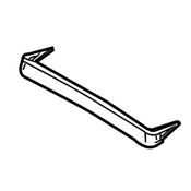VW Sunroof Wind Deflector - Genuine VW 5C5877651A