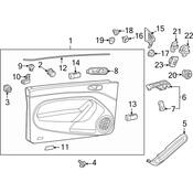 VW Courtesy Light - Genuine VW 5C5947355E