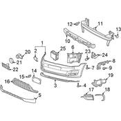 Volkswagen Tow Eye Cap - Genuine VW 5G0807241FGRU