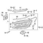 Audi VW Headlight Mounting Screw - Genuine Audi VW 5J0941141B