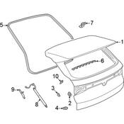 Volkswagen Liftgate Bump Stop - Genuine VW 5JA827249D