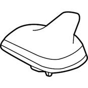 Volkswagen Radio Antenna Mast - Genuine VW 5Q0035507AJ5FQ