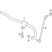 Audi VW Suspension Stabilizer Bar - Genuine Audi VW 5Q0411303Q