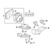 Audi VW ABS Hydraulic Assembly - Genuine VW Audi 5Q0614517DKBEF