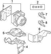 VW ABS Control Module - Genuine VW Audi 5Q0907379DNREP