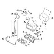 Audi VW Battery Insulator - Genuine VW Audi 5QF915325B