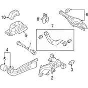 VW Suspension Knuckle - Genuine VW 5QM505433B