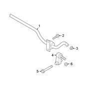 VW Suspension Stabilizer Bar - Genuine VW 5QN511305A