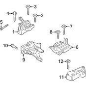 VW Engine Mount - Genuine VW Audi 5WA199262AN