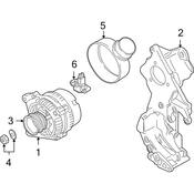 Audi VW Alternator - Genuine Audi VW 06B903018SX