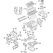 Audi VW Valve Spring - Genuine VW Audi 06E109623L
