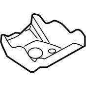 Audi VW Fender Rail Bracket - Genuine VW Audi 7L0804788